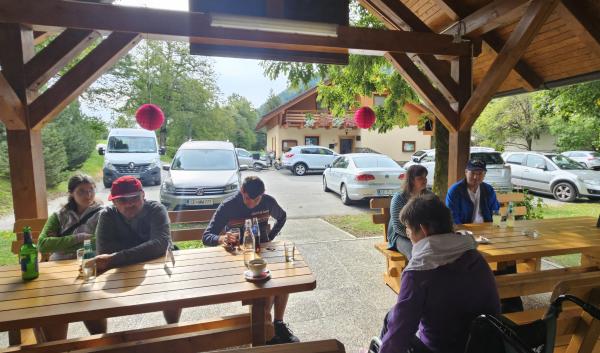 Ogled tekme smučarskih skokov v Ljubnem