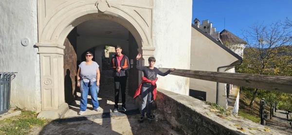 Sončno jutro in vzpon na Velenjski grad