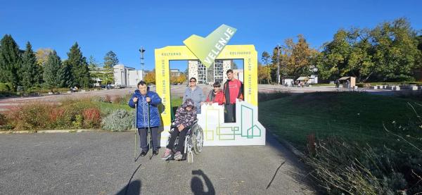 Sončno jutro in vzpon na Velenjski grad