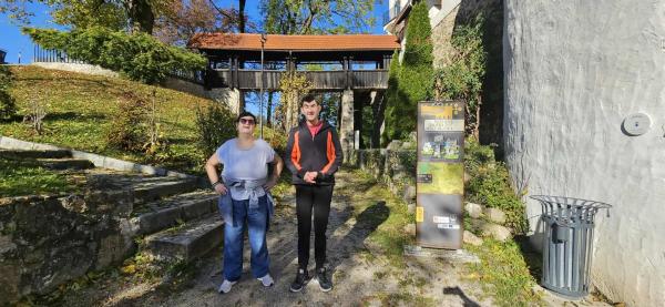 Sončno jutro in vzpon na Velenjski grad