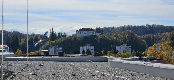 Sončno jutro in vzpon na Velenjski grad