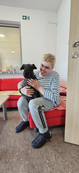 V BE Živa nas je danes obiskala psička Ruby