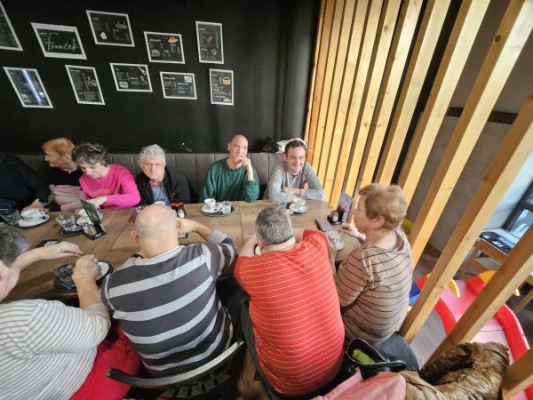 Sprehod in druženje ob pijači z društvom Sožitje