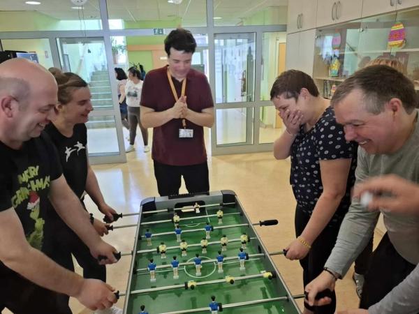 Obisk športnega novinarja Tomaža Hudomalja