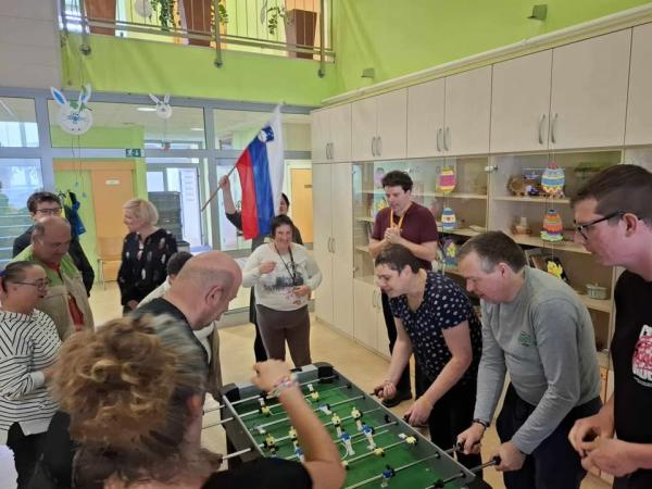 Obisk športnega novinarja Tomaža Hudomalja