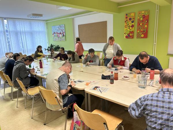 Ustvarjalno druženje učencev in uporabnikov VDC SAŠA