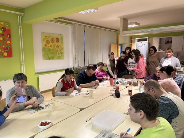 Ustvarjalno druženje učencev in uporabnikov VDC SAŠA