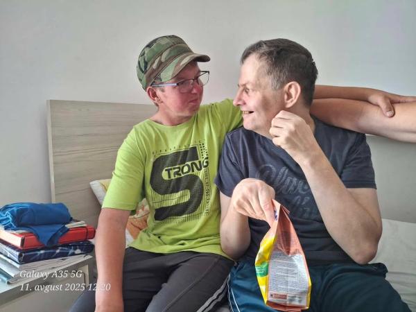Nepričakovan obisk prijateljev iz Mozirja