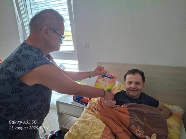 Nepričakovan obisk prijateljev iz Mozirja