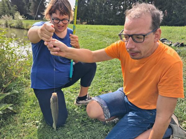 Ob ribniku Preserje – učimo se loviti in uživati