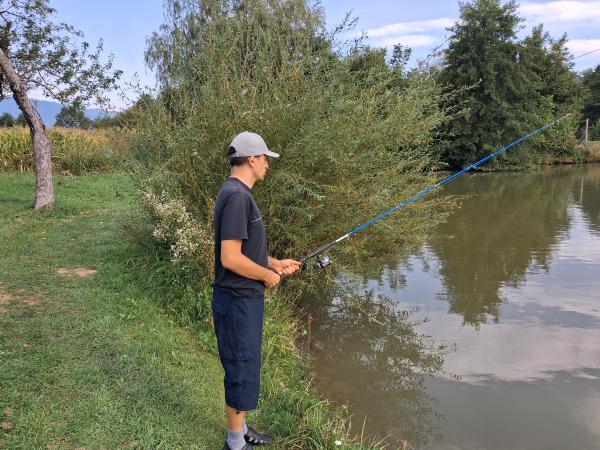 Ob ribniku Preserje – učimo se loviti in uživati