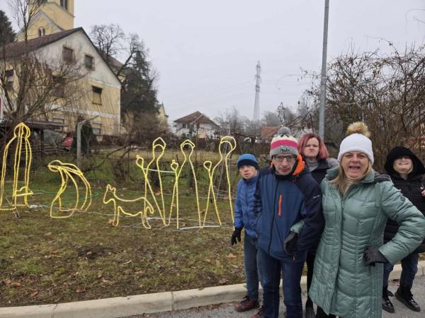 Praznični obisk Božičnega Vojnika